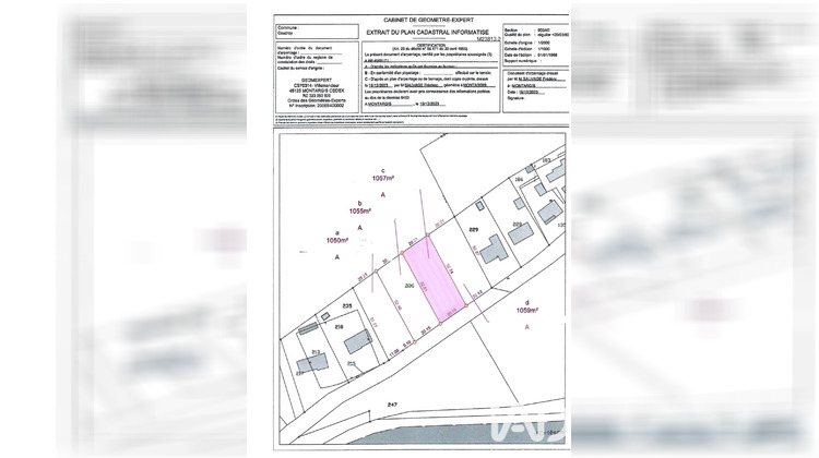 Ma-Cabane - Vente Terrain Coudroy, 1057 m²