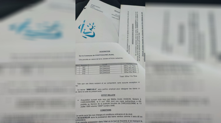 Ma-Cabane - Vente Terrain COUFFOULENS, 1779 m²