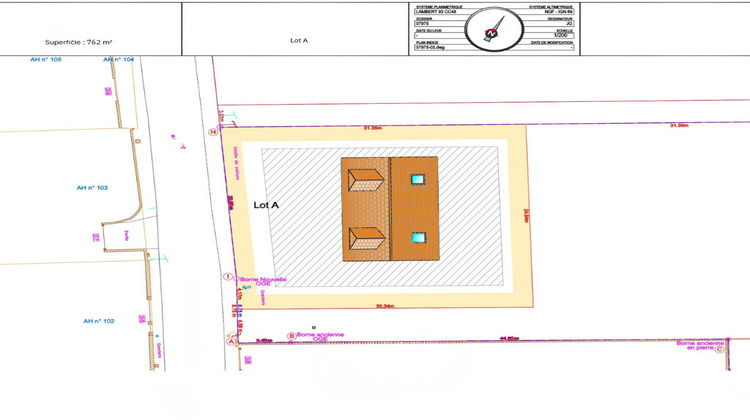 Ma-Cabane - Vente Terrain COULOMBS, 762 m²