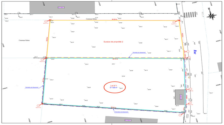 Ma-Cabane - Vente Terrain Coulommiers, 1939 m²
