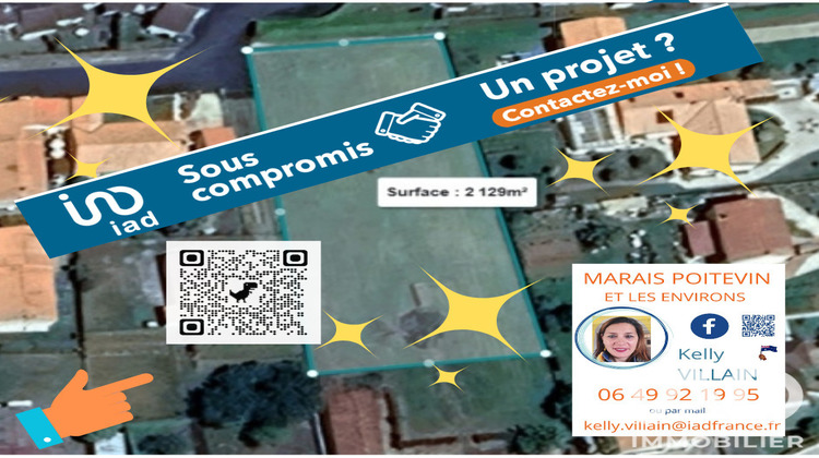 Ma-Cabane - Vente Terrain Coulon, 2129 m²
