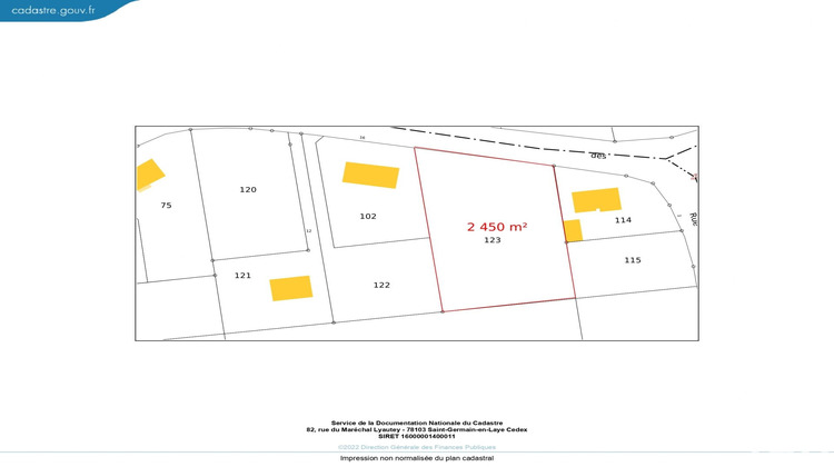 Ma-Cabane - Vente Terrain Courant, 2450 m²