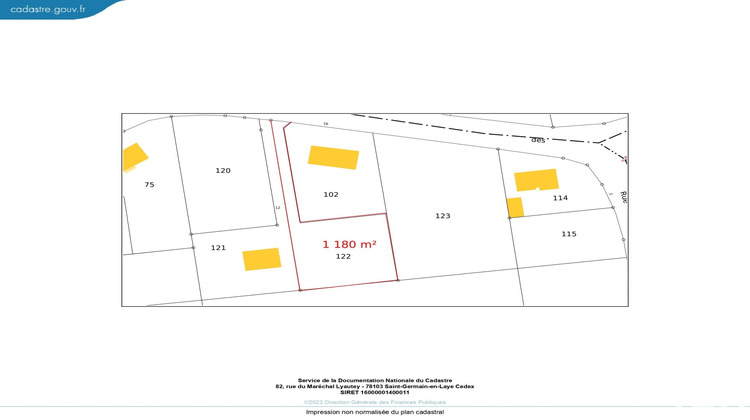 Ma-Cabane - Vente Terrain Courant, 1181 m²