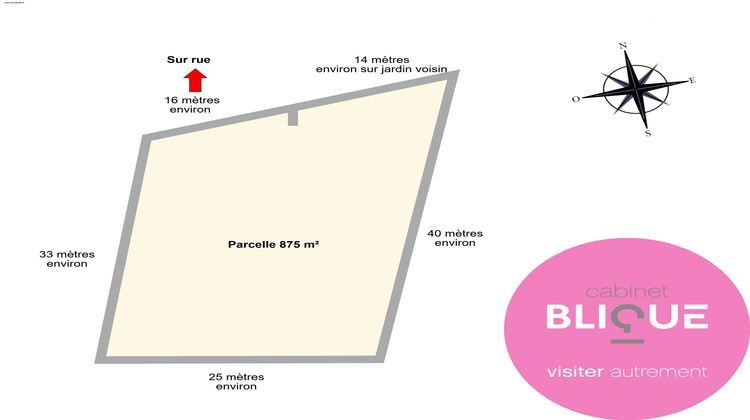 Ma-Cabane - Vente Terrain Courbesseaux, 875 m²