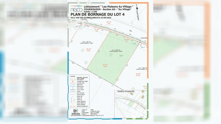 Ma-Cabane - Vente Terrain Courbouzon, 543 m²