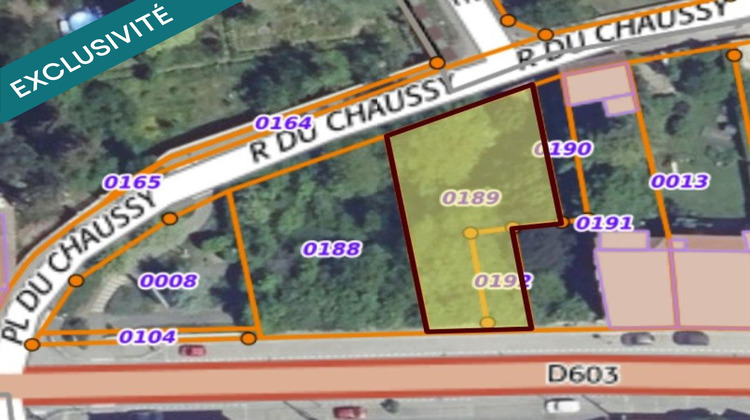 Ma-Cabane - Vente Terrain Courcelles-Chaussy, 630 m²