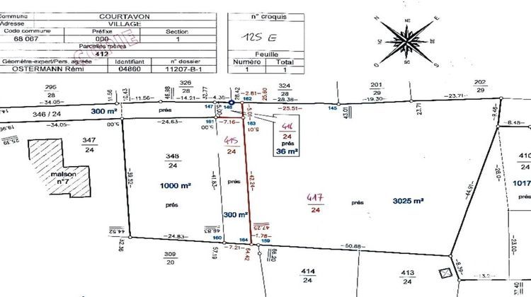 Ma-Cabane - Vente Terrain Courtavon, 3025 m²