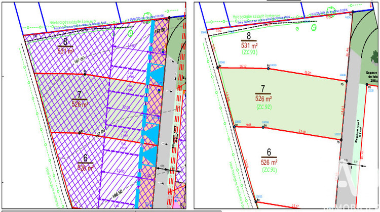 Ma-Cabane - Vente Terrain Courvaudon, 526 m²