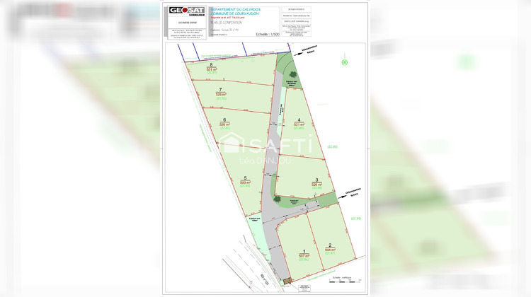 Ma-Cabane - Vente Terrain Courvaudon, 4191 m²