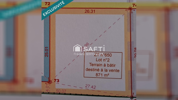 Ma-Cabane - Vente Terrain Coutras, 871 m²