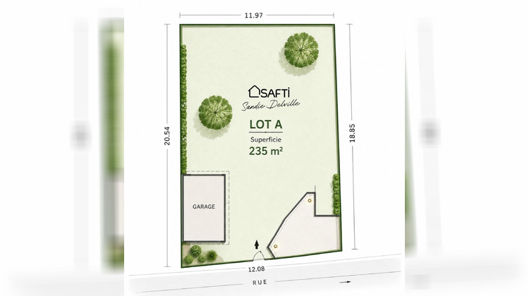 Ma-Cabane - Vente Terrain Cregy-les-Meaux, 235 m²
