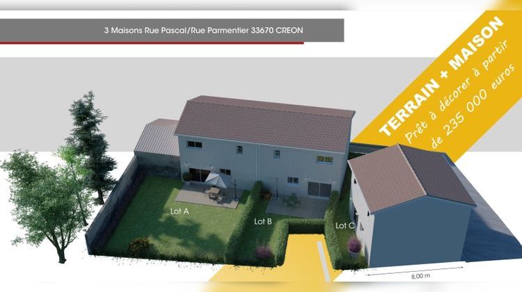 Ma-Cabane - Vente Terrain Créon, 108 m²