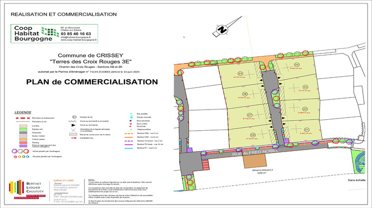 Ma-Cabane - Vente Terrain CRISSEY, 719 m²