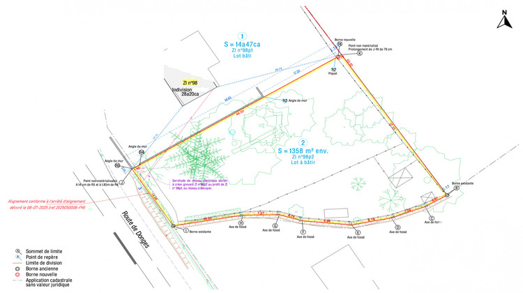 Ma-Cabane - Vente Terrain Crossac, 1358 m²