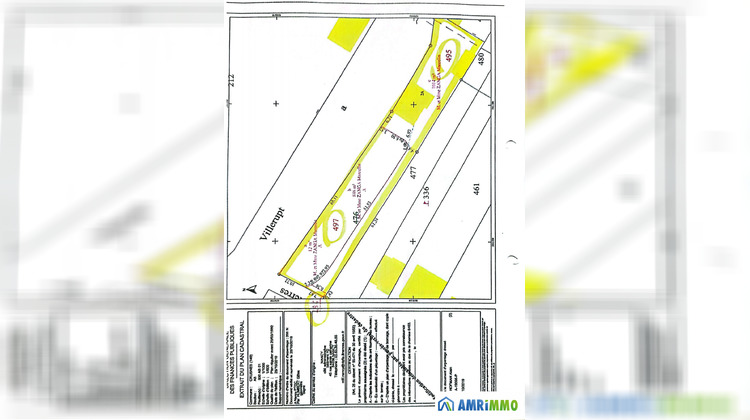 Ma-Cabane - Vente Terrain Crusnes, 846 m²