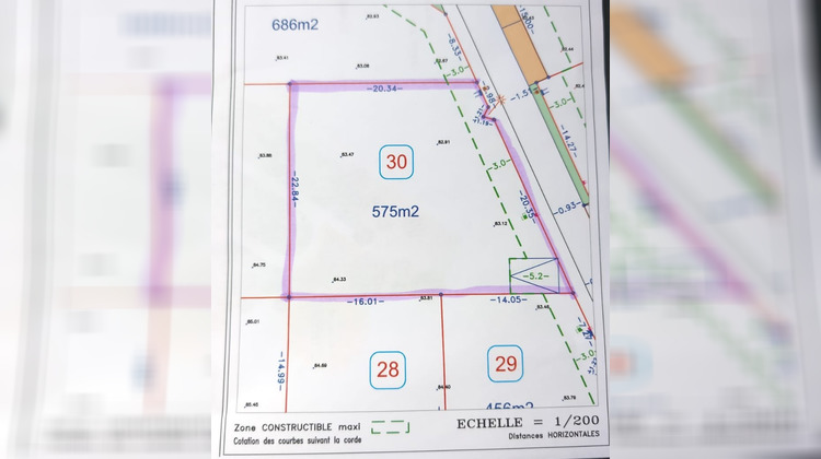 Ma-Cabane - Vente Terrain Cruzy, 575 m²