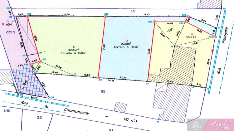 Ma-Cabane - Vente Terrain Dammartin-Marpain, 930 m²