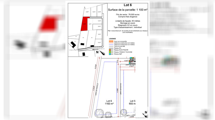 Ma-Cabane - Vente Terrain Dampleux, 1100 m²