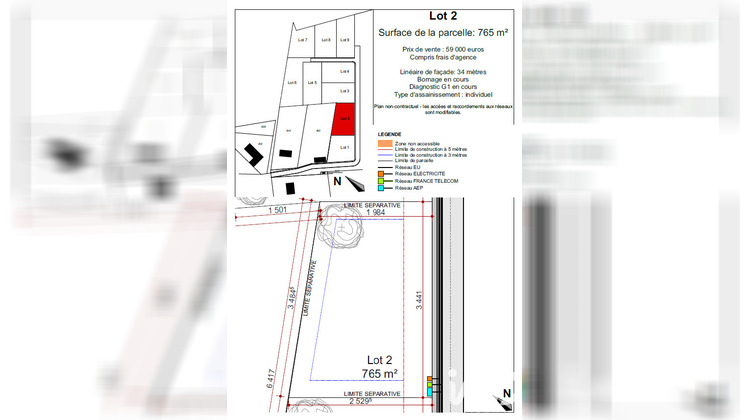 Ma-Cabane - Vente Terrain Dampleux, 765 m²