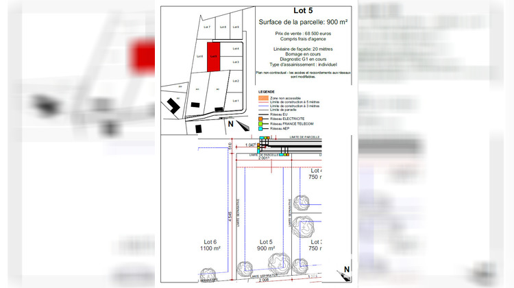 Ma-Cabane - Vente Terrain Dampleux, 900 m²
