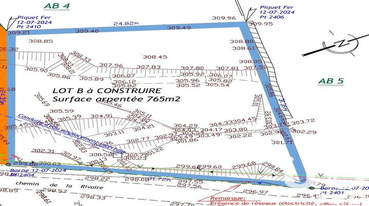 Ma-Cabane - Vente Terrain Dargoire, 765 m²