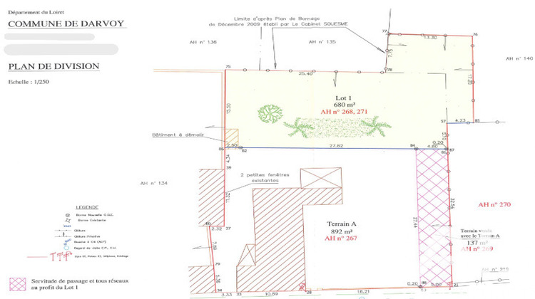 Ma-Cabane - Vente Terrain Darvoy, 680 m²