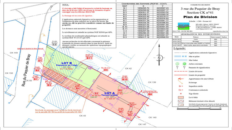 Ma-Cabane - Vente Terrain DIJON, 329 m²
