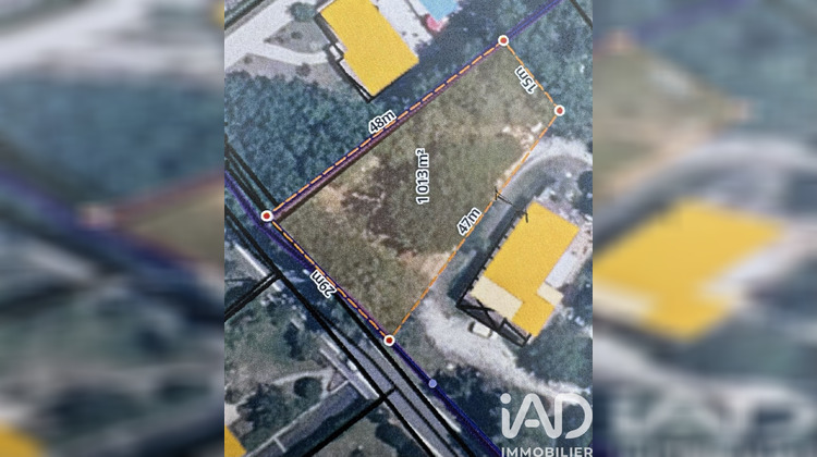 Ma-Cabane - Vente Terrain Dirac, 1013 m²