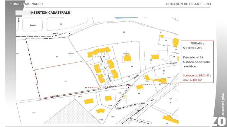 Ma-Cabane - Vente Terrain DOMJEAN, 6401 m²