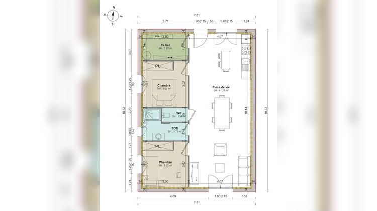 Ma-Cabane - Vente Terrain Dompierre-sur-Veyle, 333 m²