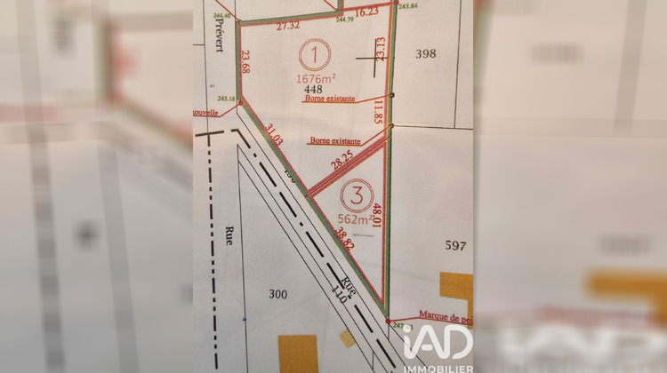 Ma-Cabane - Vente Terrain Doncourt-Lès-Conflans, 2238 m²