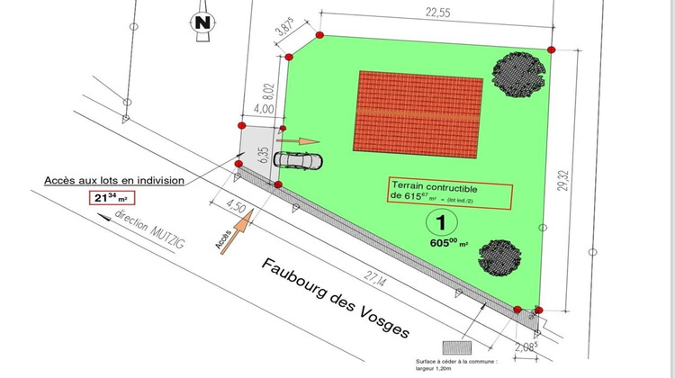 Ma-Cabane - Vente Terrain Dorlisheim, 615 m²