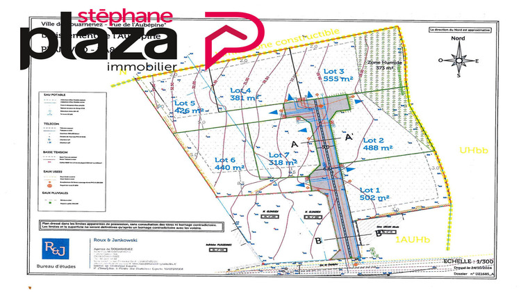 Ma-Cabane - Vente Terrain DOUARNENEZ, 488 m²