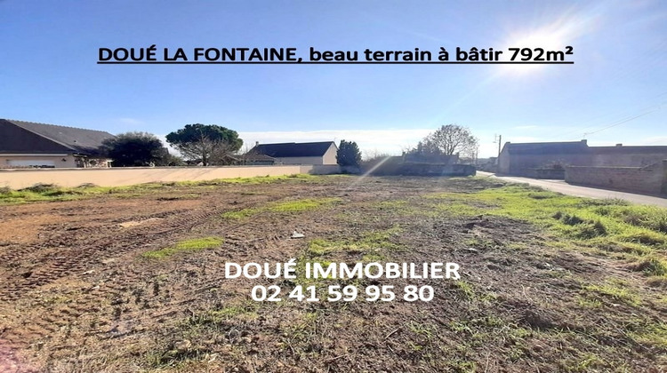 Ma-Cabane - Vente Terrain DOUE-LA-FONTAINE, 792 m²