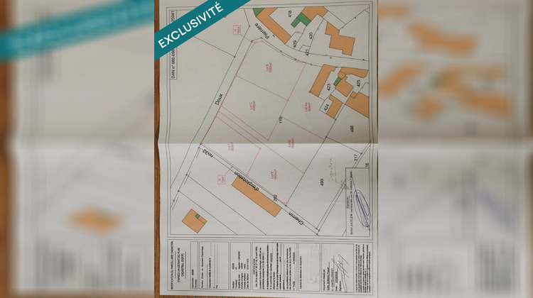 Ma-Cabane - Vente Terrain Doussay, 1085 m²
