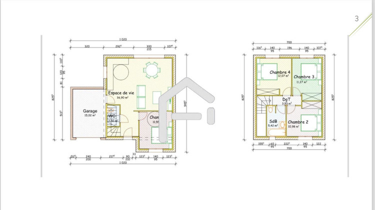 Ma-Cabane - Vente Terrain DREMIL-LAFAGE, 1200 m²