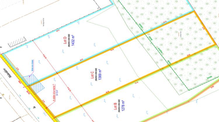 Ma-Cabane - Vente Terrain DROUE SUR DROUETTE, 1369 m²