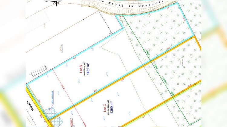 Ma-Cabane - Vente Terrain DROUE SUR DROUETTE, 1432 m²