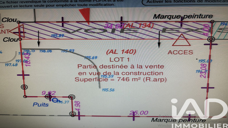 Ma-Cabane - Vente Terrain Eaunes, 610 m²