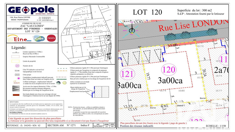 Ma-Cabane - Vente Terrain Elne, 300 m²