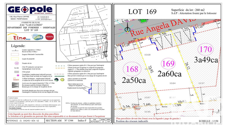 Ma-Cabane - Vente Terrain Elne, 260 m²