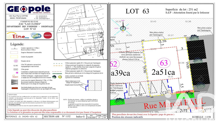 Ma-Cabane - Vente Terrain Elne, 255 m²