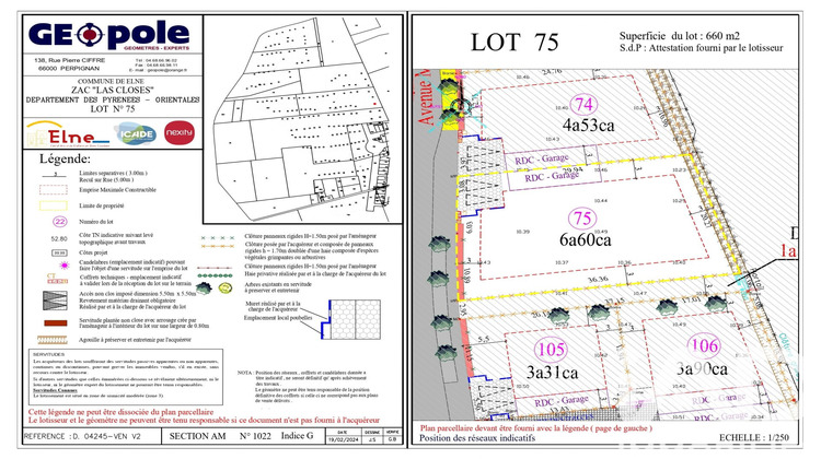 Ma-Cabane - Vente Terrain Elne, 660 m²