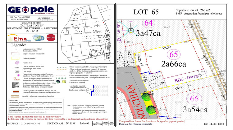 Ma-Cabane - Vente Terrain Elne, 266 m²