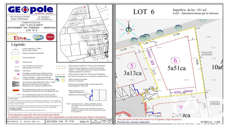 Ma-Cabane - Vente Terrain Elne, 548 m²