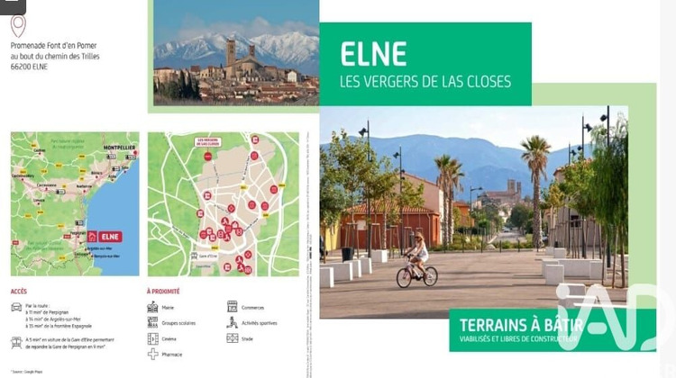 Ma-Cabane - Vente Terrain Elne, 342 m²