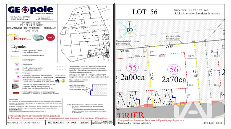 Ma-Cabane - Vente Terrain Elne, 270 m²