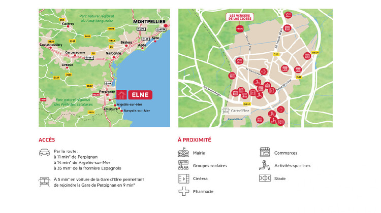 Ma-Cabane - Vente Terrain Elne, 350 m²