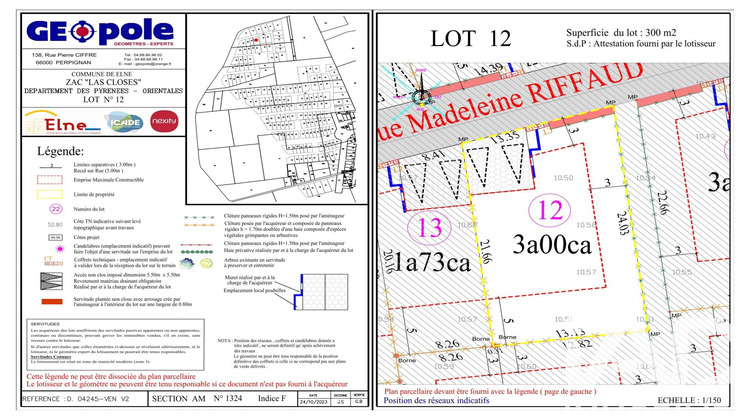 Ma-Cabane - Vente Terrain Elne, 300 m²