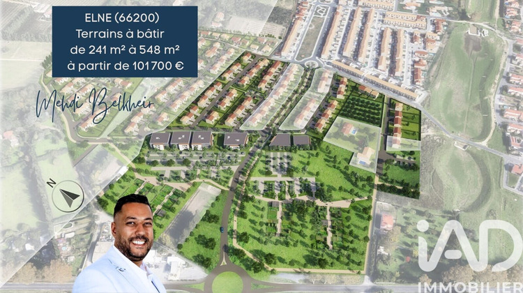 Ma-Cabane - Vente Terrain Elne, 300 m²
